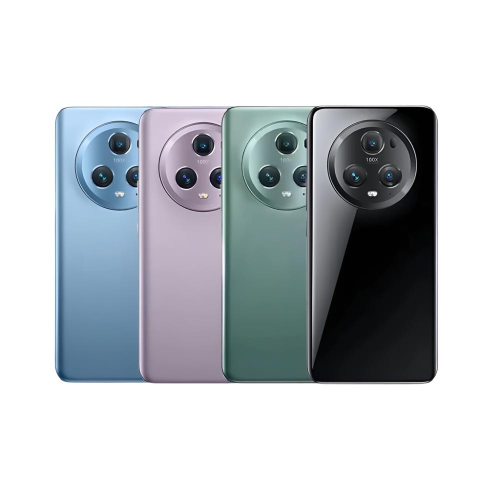 xzQJSedca54ae6a6348d9acc3eb7571834d80R VITRE ARRIERE Huawei HONOR MAGIC 5 PRO NOIR /BLUE - Image 1