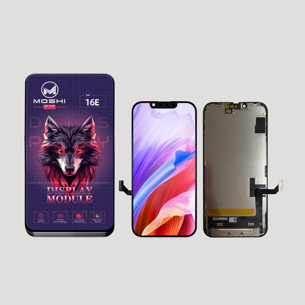 16E ECRAN IPHONE 16E | FHD INCELL | MOSHI PLUS ( JK NEW FHD ) - Image 1