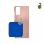 Vitre Arrière Note 20 4G/5G (N980F, N981B) - BLEU | SAMSUNG