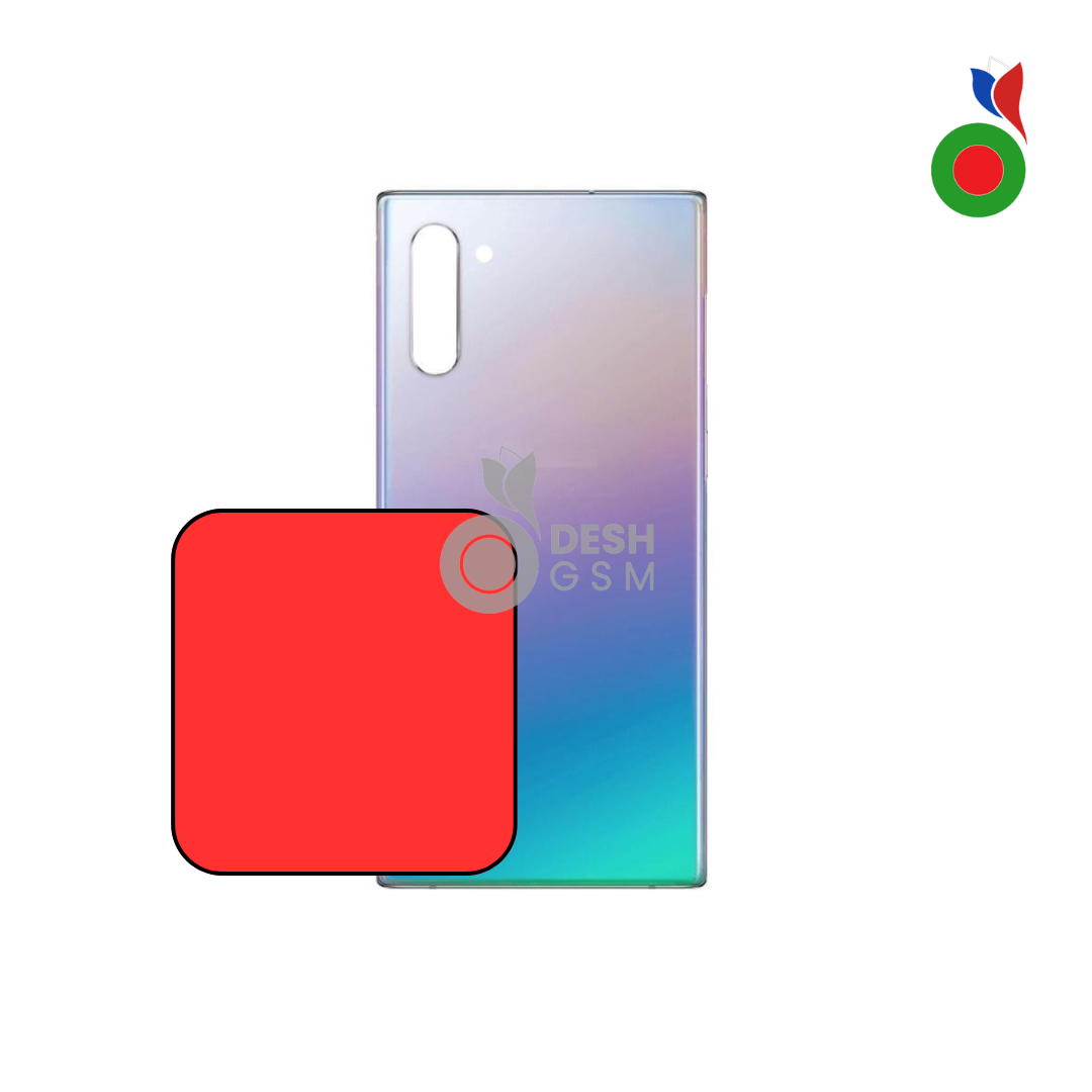 1_fcfd4cbe-431b-45bc-8545-a2bf227f8c5d Vitre Arrière Note 10 Plus 4G/5G (N975F, N976F) - ROUGE | SAMSUNG - Image 1