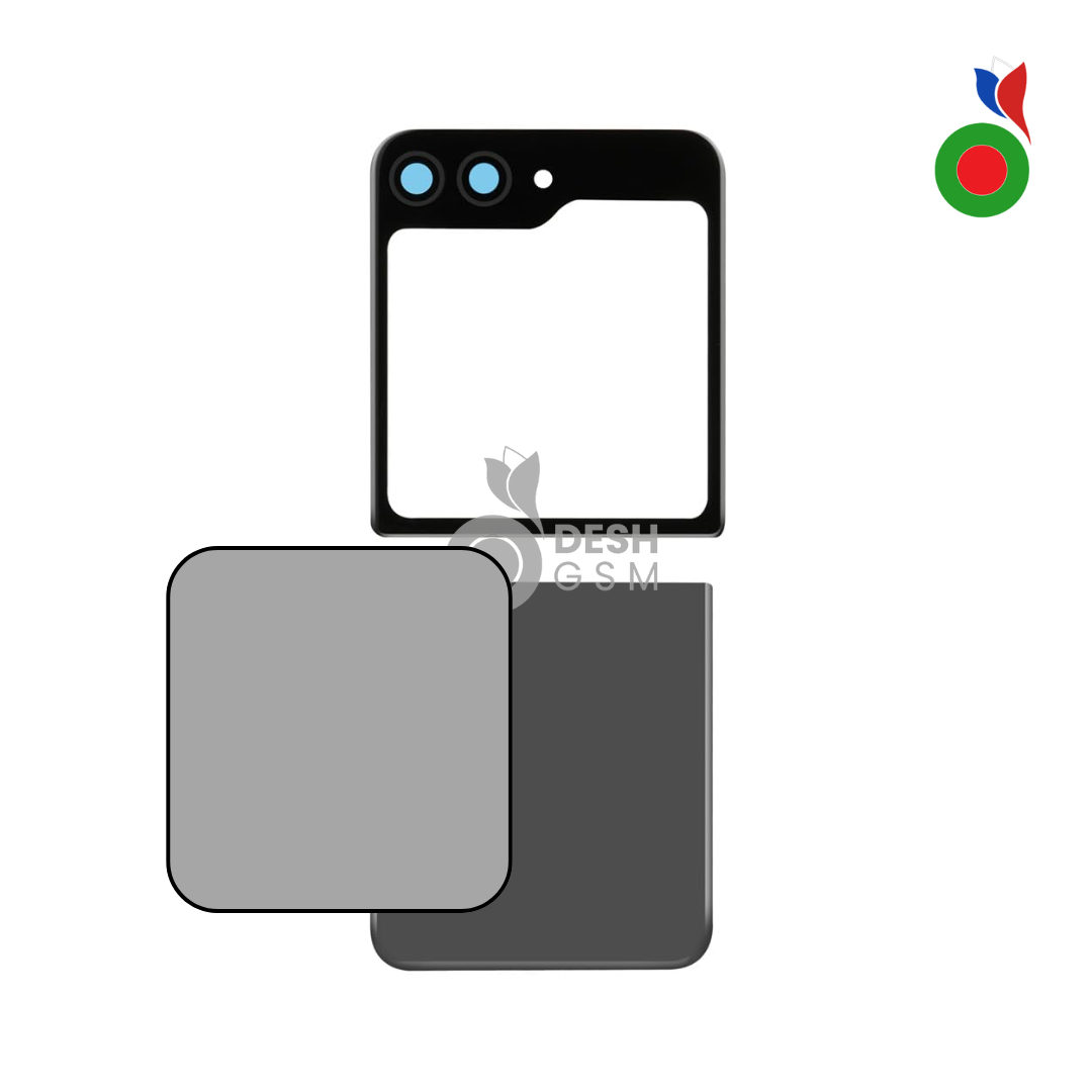 3_88cc1ffc-6957-420a-9c13-9fa0d8f0b9d5 Vitre Arrière Z FLIP 5 5G (F731B) - GRIS | SAMSUNG - Image 1