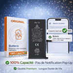 Batterie iPhone SE 2022 (2018 mAh) – Capacité d’Origine 100 % Santé