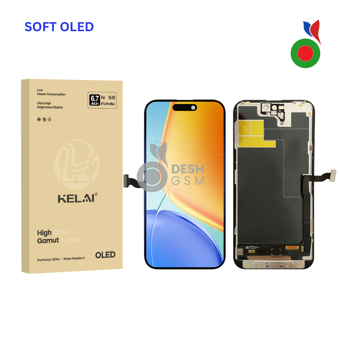 DESHGSM-2025-12-12T184153.584 Ecran IPHONE 14 Pro MAX | Soft OLED | KELAI - Image 1