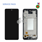 ECRAN SAMSUNG A366B A36 5G 2025 AVEC CHASSIS SERVICE PACK | NOIR