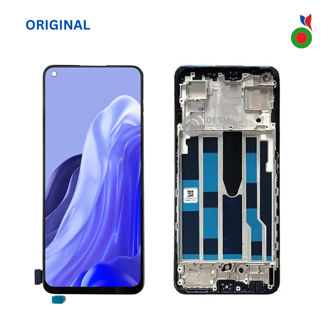 DESHGSM-2025-12-25T151839.271 ECRAN OPPO FIND X5 LITE| RENO 7 5G | AVEC CHASSIS ORIGINAL - Image 1