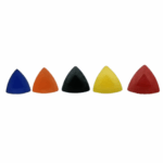 Médiators ultra-fins triangulaires (bleu foncé)