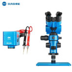 SUNSHINE R360 Pro Microscope stéréo Réglable 0.7 A 5.8X Zoom 4K HD double écran - Image 2